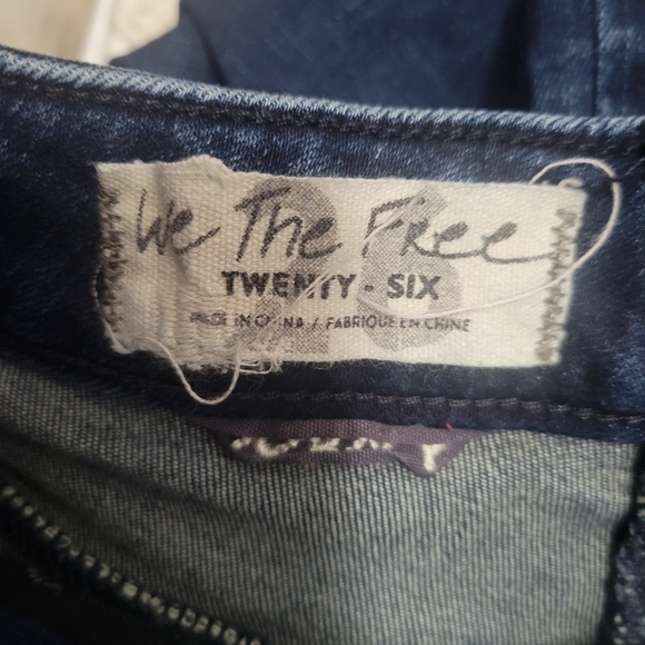 We The Free Size 26 Waist Denim Flare Jeans - Picture 2 of 3